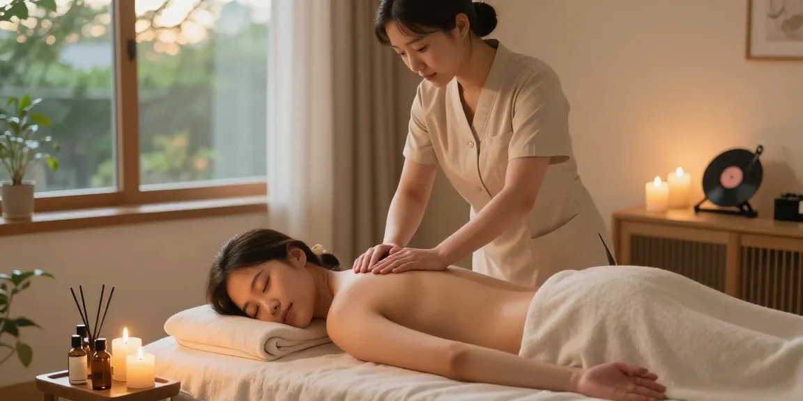 광명출장 services providing a relaxing home massage experience with a young professional Korean masseuse.