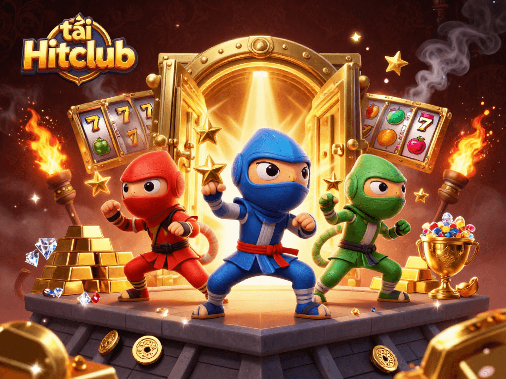 Win big with tải Hitclub while 3D ninja chameleons navigate a lavish casino heist!