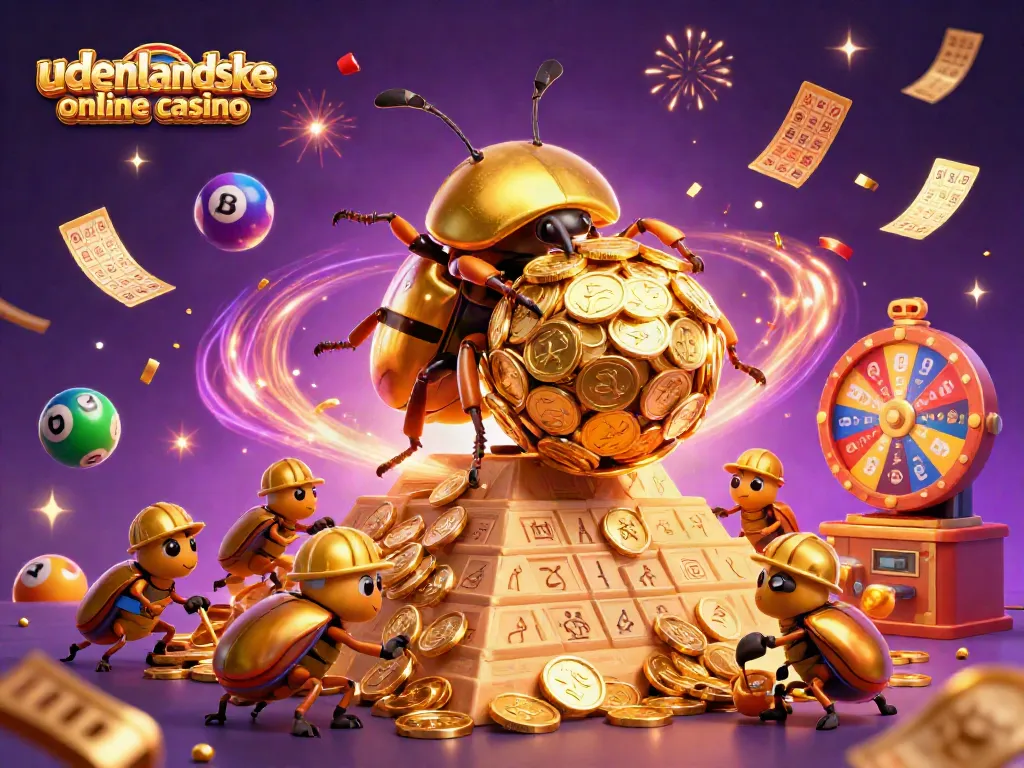 Experience the excitement at udenlandske online casino, where colorful lottery balls and golden treasures come alive!