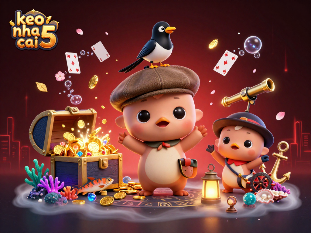 Experience the thrill of betting with keo nha cai 5 and charming characters in action.