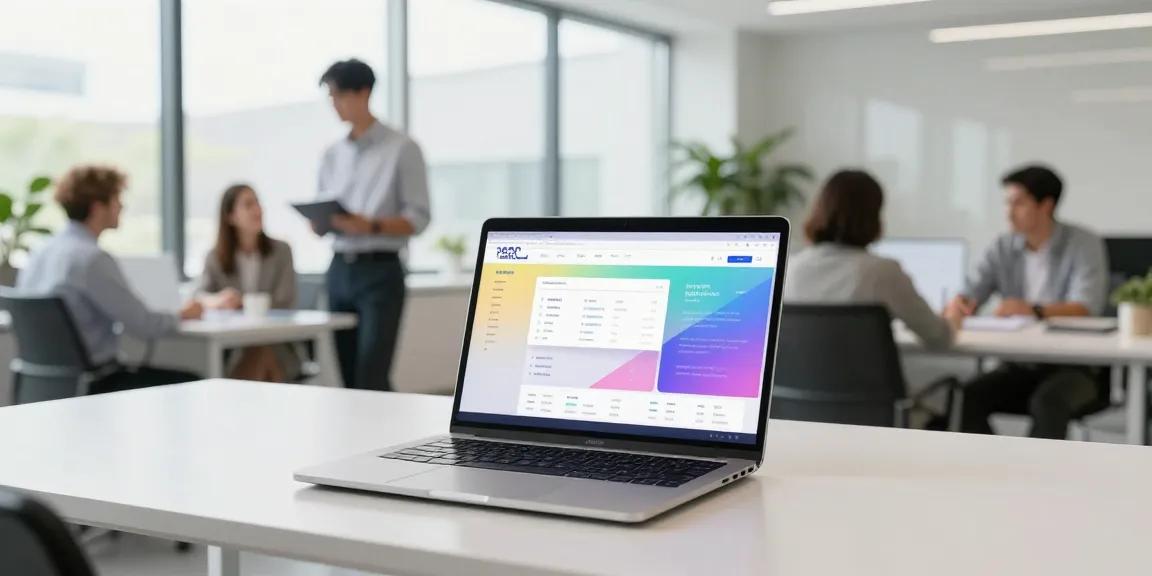 Immobilienmakler Bonn in einem modernen Büro mit innovativer Software und Marktanalysen.