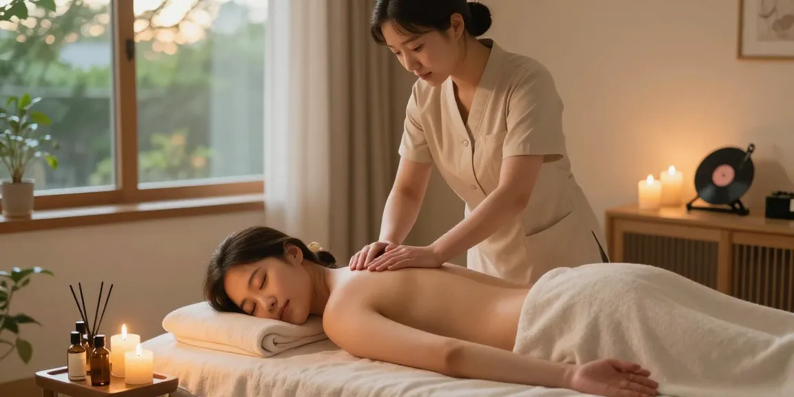 광명출장 services providing a relaxing home massage experience with a young professional Korean masseuse.