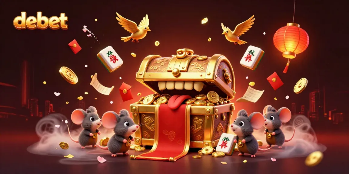 Engage with the thrilling world of debet casino featuring gold treasure chests and adventure elements.