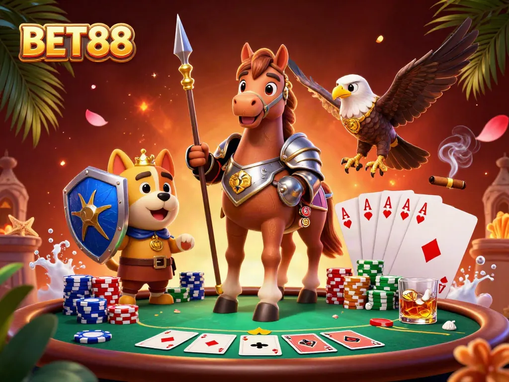 BET88 tận hưởng trải nghiệm cá cược sống động trong thế giới casino ảo đầy màu sắc.