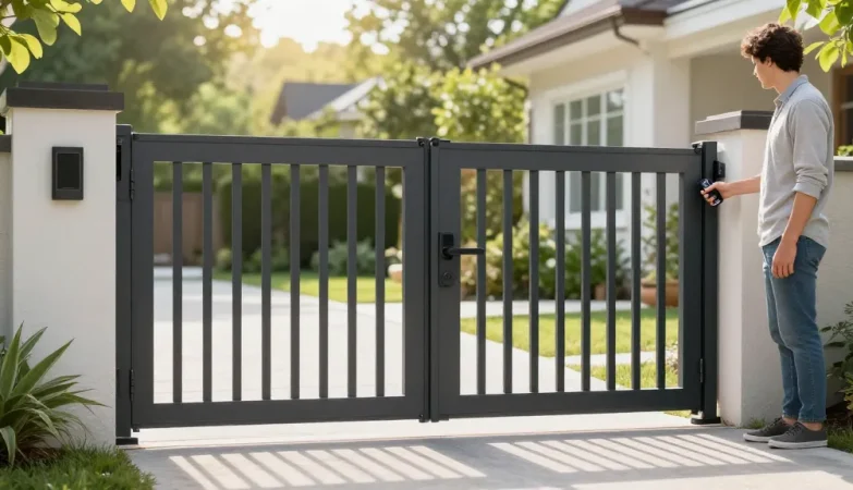 Schiebetore ermöglichen sicheren Zugang und Komfort für Ihr Zuhause mit stilvollem Design.
