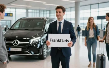 Flughafen Frankfurt Transfer durch vertrauenswürdigen Anbieter mit professionellen Fahrern.