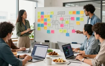Collaboration at signo-media: A diverse team innovating in digital marketing.