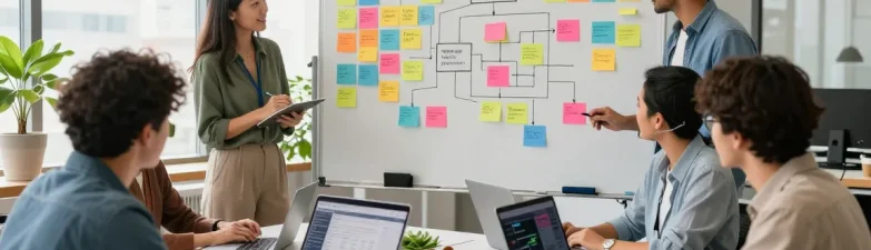 Collaboration at signo-media: A diverse team innovating in digital marketing.